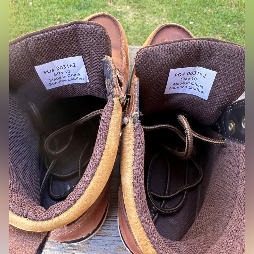 Men’s leather waterproof casual boots - Picture 7 of 10